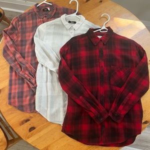 SELLING ALL 3 for 60$ - XS Flannels - Wilfred Free/ BDG (Urban Outfitters)